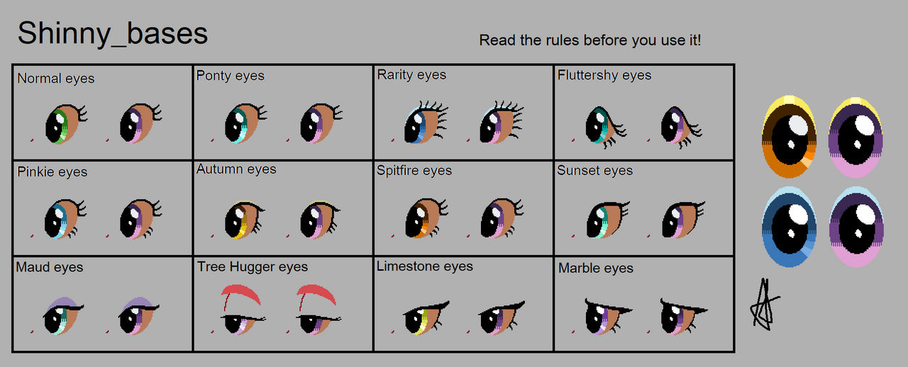 MLP Resource #6 by Shinnyart13 on DeviantArt