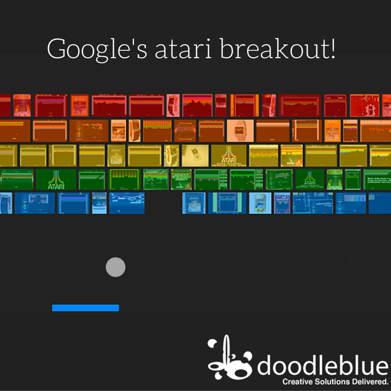 Captivating Breakout Atari Google Block Breaker Design Art Captivating Breakout Atari Google Block Breaker Design Art