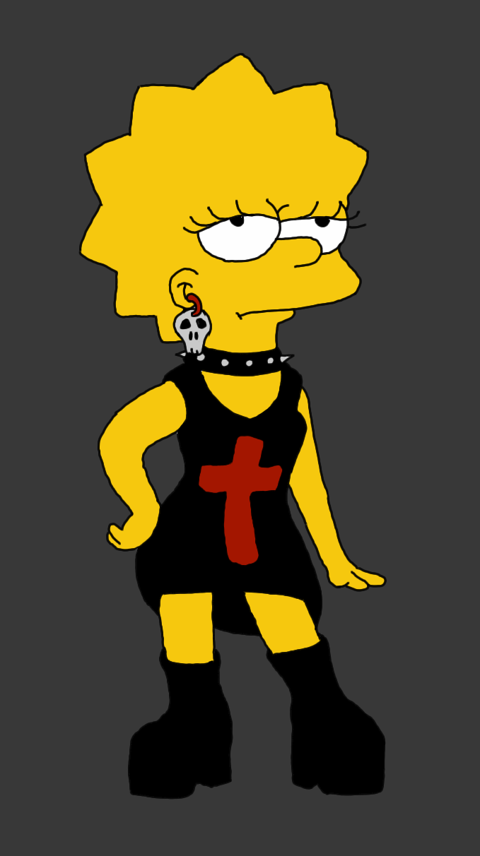 Emo Style Of Lisa Simpson By Lolalili On Deviantart Emo Style Of Lisa Simpson By Lolalili On Deviantart