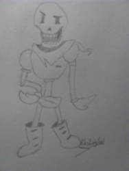 Undertale Drawing: Papyrus