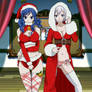 Juvia And Lisanna Sexy Christmas