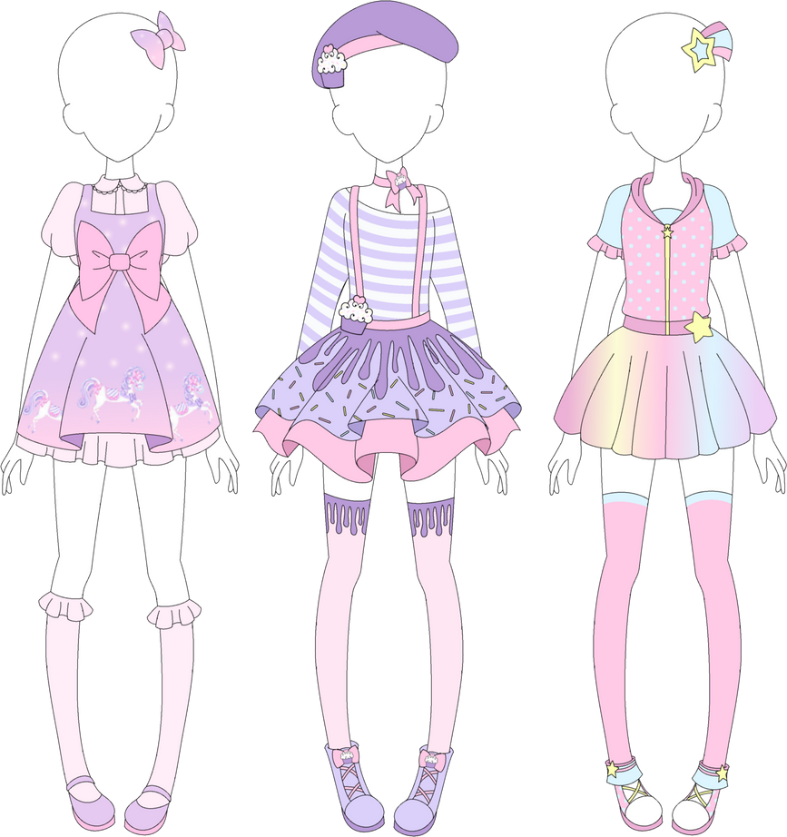 MRA: Fairy Kei Designs 1 by MappyMaples on DeviantArt MRA: Fairy Kei Designs 1 by MappyMaples on DeviantArt