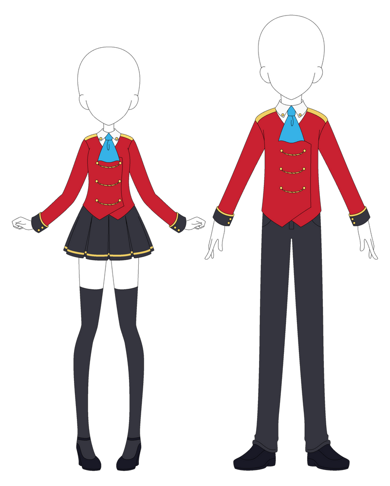 Random Red Uniform by MappyMaples on DeviantArt