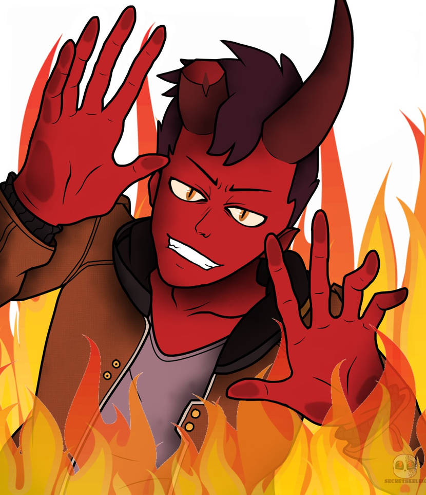 Damien (Monster Prom) 2 by SecretSkele10 on DeviantArt