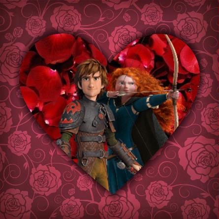 Hiccup x Merida by TurnaboutTerror on DeviantArt