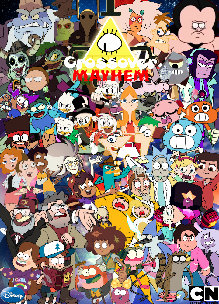 Disney + Cartoon Network: Crossover Mayhem by TurnaboutTerror on DeviantArt