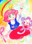 Magical princess Minky Momo by littlepolka