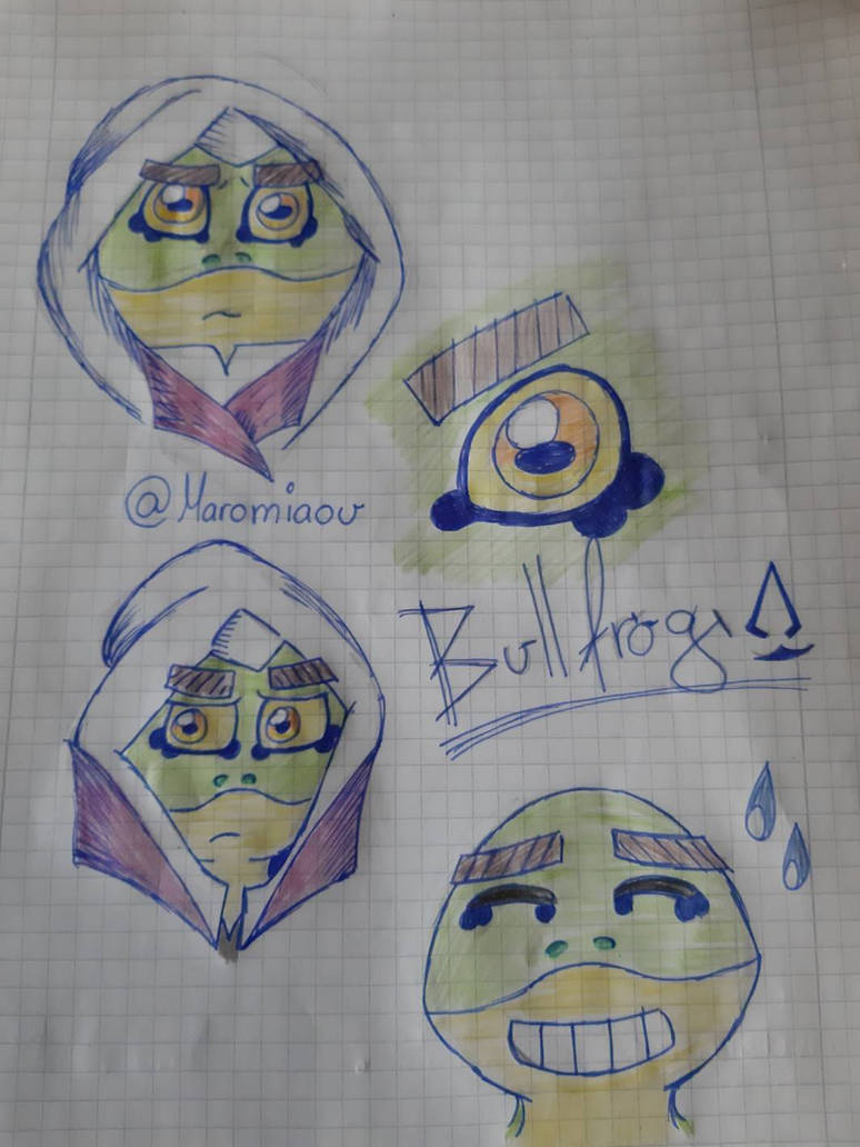 Bullfrog Doodles by Maromiaou on DeviantArt