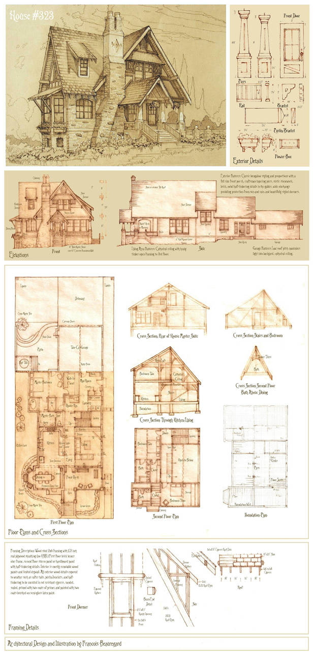 House 323 Original Concept Plans by Built4ever