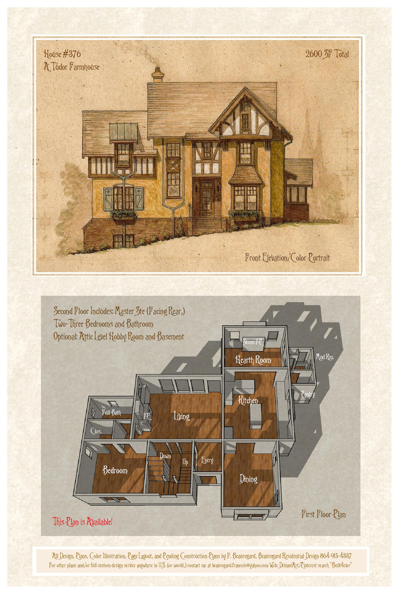 House 376 Tudor Farmhouse by Built4ever on DeviantArt