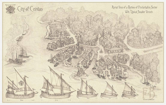 City of Ceirdan, Fischerhafen and Boats