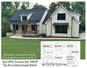 House 425 Farmhouse Plan Summary and Thumbnail