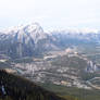 Banff from above