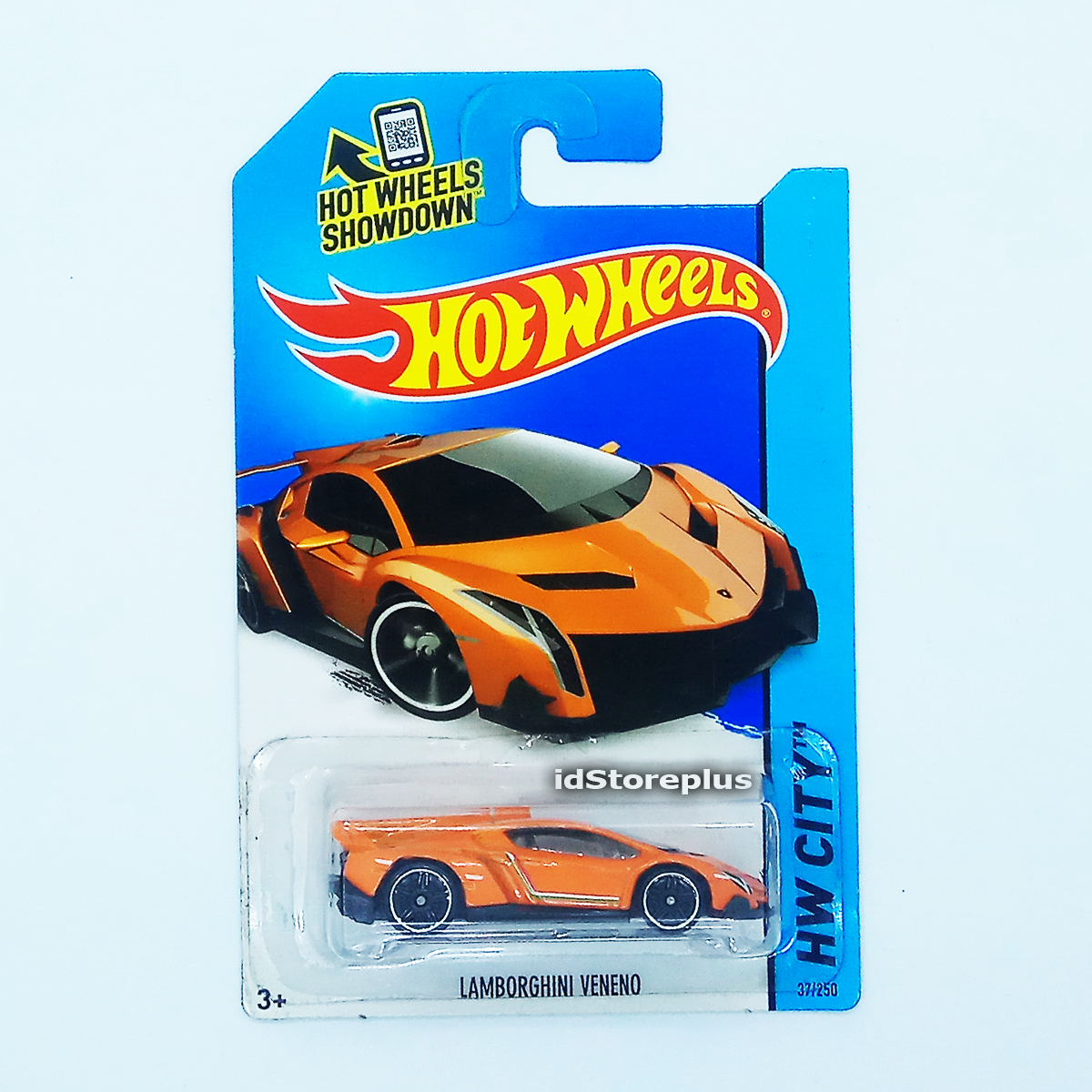 Hot wheels top lamborghini veneno blue