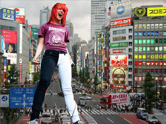 Hayley Williams *Shibuya Square*