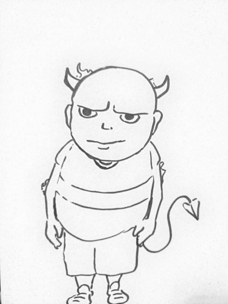 Devil Kid By Artjjs On DeviantArt