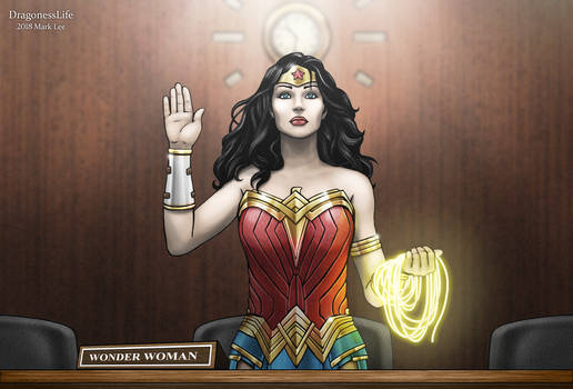 I stand with Wonder Woman