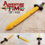 Adventure Time Finn's Sword - wood replica