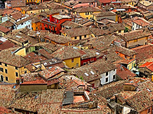 roofs of Malcesine