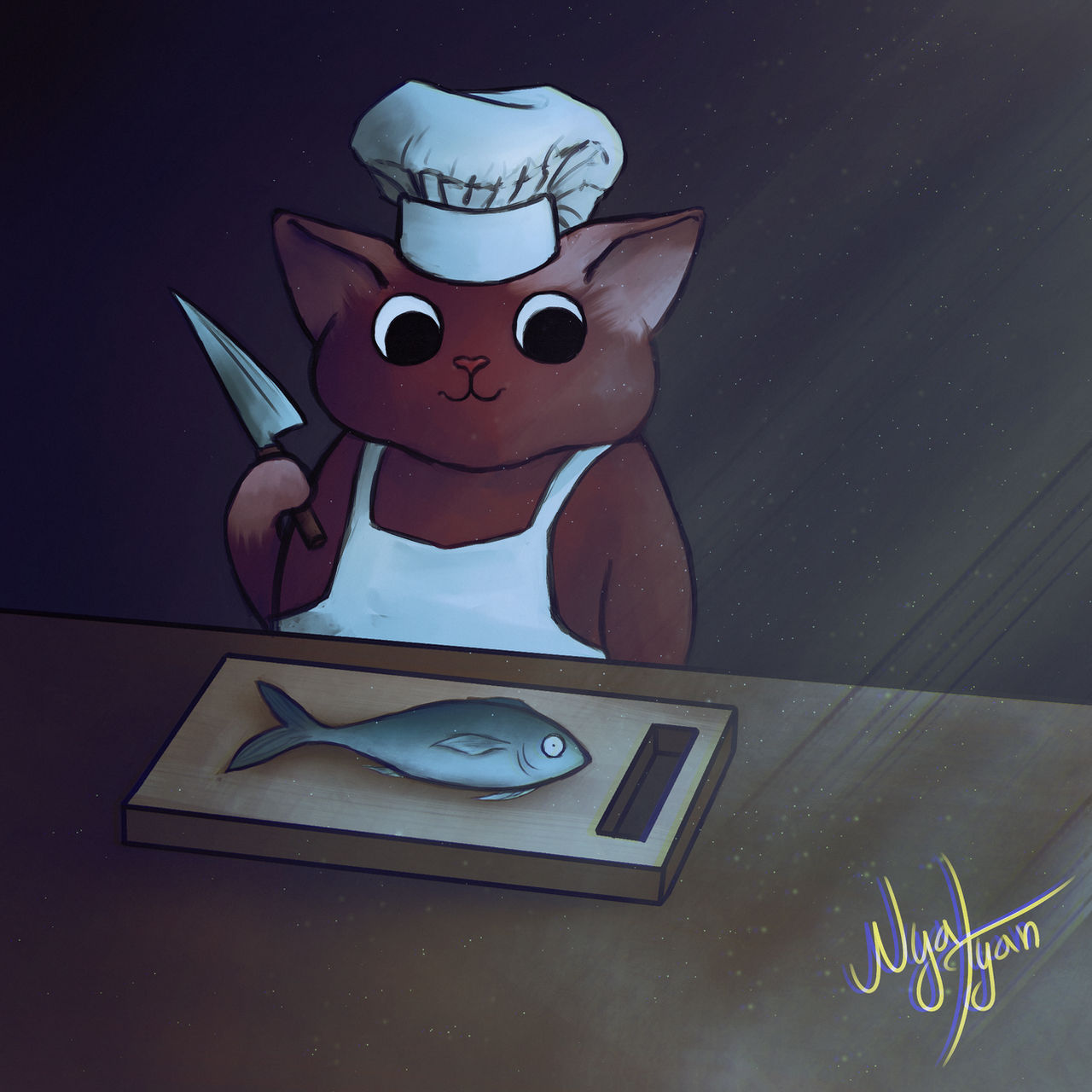 Cat Cook Character Cat Cook by Nya-tyanArt on DeviantArt