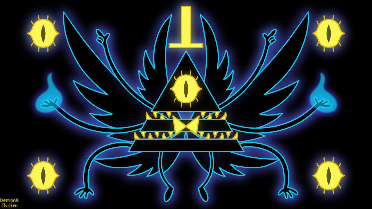 Biblically Accurate Bill Cipher - Gravity Falls by DemonicChicken666 on ...