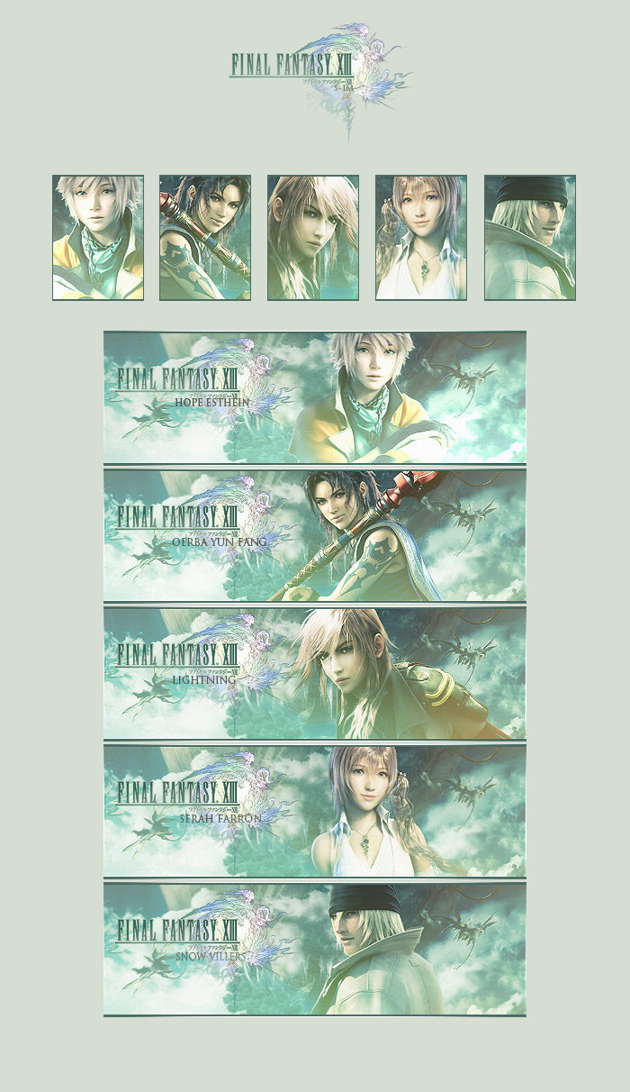 Final Fantasy XIII Walltag