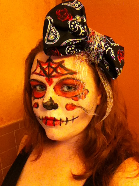 Sugar Skull for Halloween!