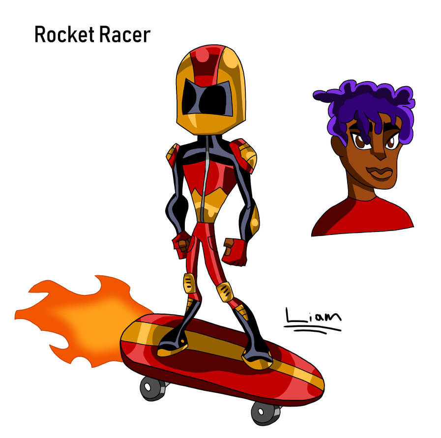 Rocket Racer (My Version) by Nightmarefox1234 on DeviantArt