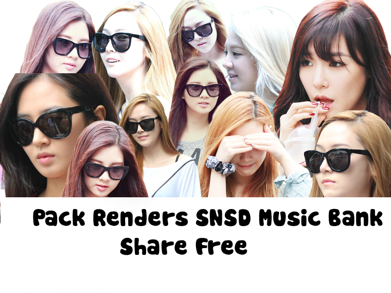 Pack Renders SNSD Music Back