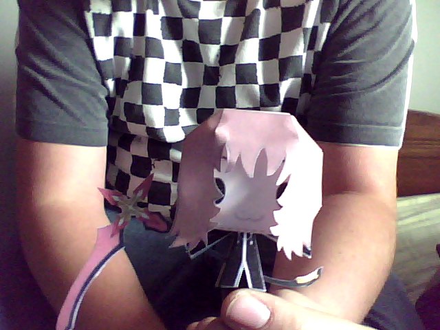 marluxia papercraft finished