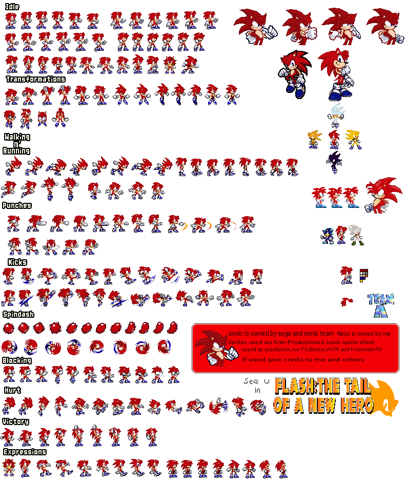 Lord X V2 Sprite Sheet by darck12exe on DeviantArt