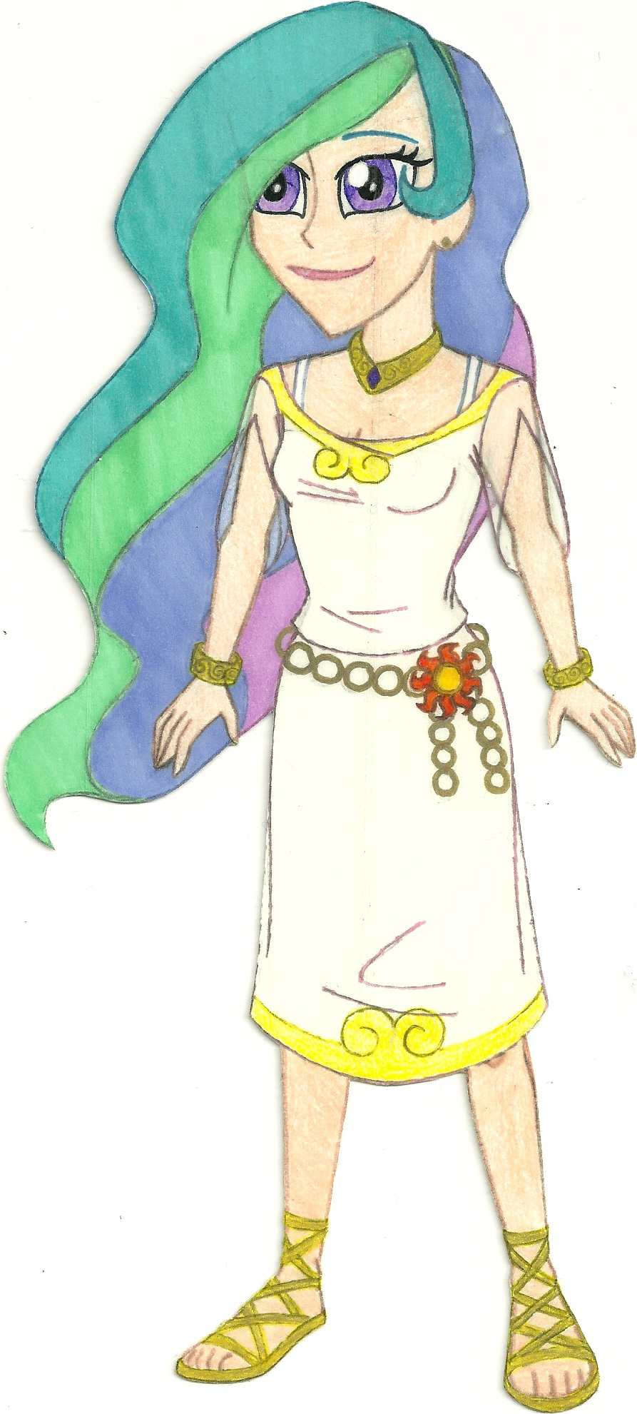 MLP - Human!Princess Celestia