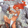 Catfight Comic Cover of Red Sonia: Age of Chaos