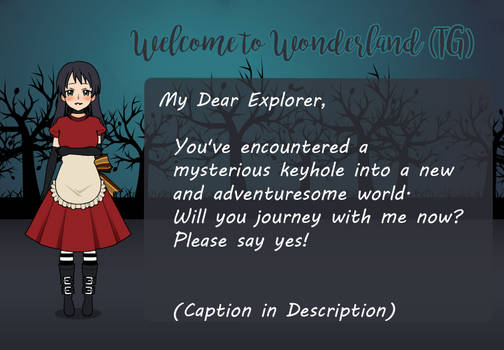 Join Me in Wonderland, Will you? :TG: