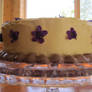 Vegan Violet Cake - side view