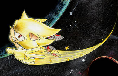 Super Sonic: Reach for the stars by Dash-The-Cheetah