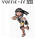 Pokemon Fantasy Sprite: Yuffie by PhantomessTerabithia