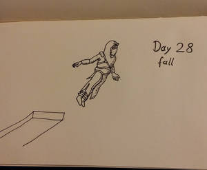 Inktober Day 28 Fall