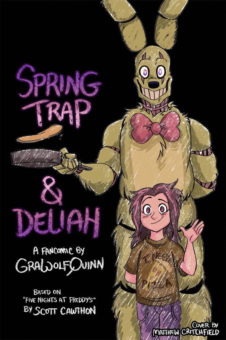 Spring Trap Comic Springtrap and Deliah Cover (By Mattartist25) by canesssaaparicio on ...