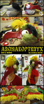 Archaeopteryx Hat and Wings