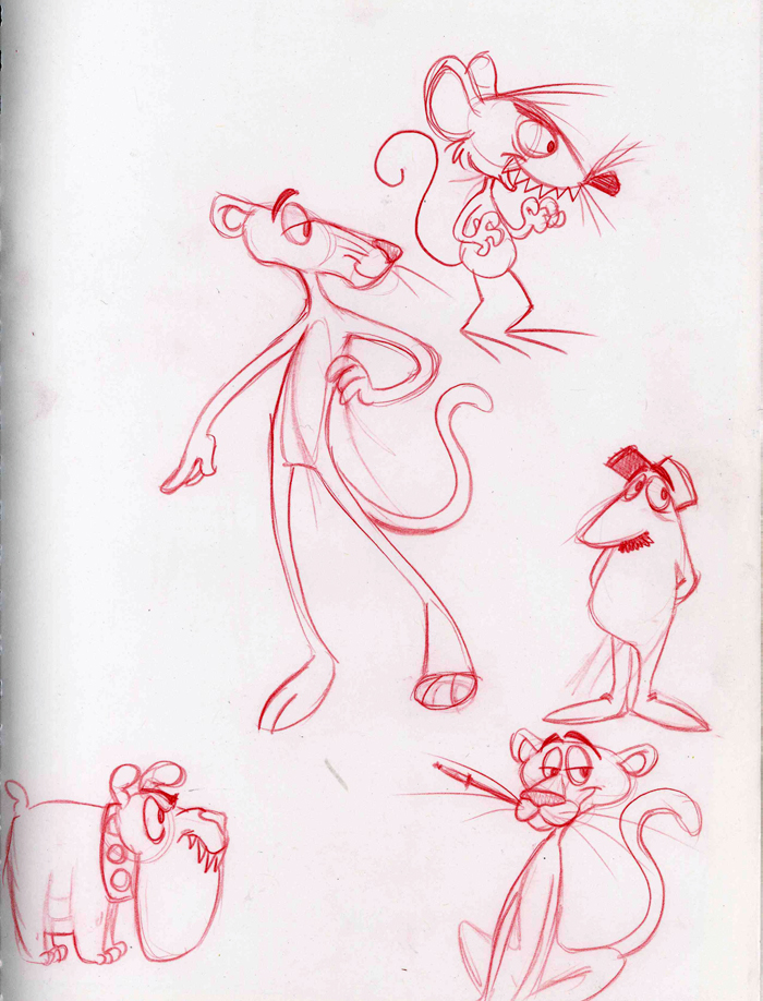 Drawing of Pink Panther by ⋆su⋆vinci彡 - Drawize Gallery!
