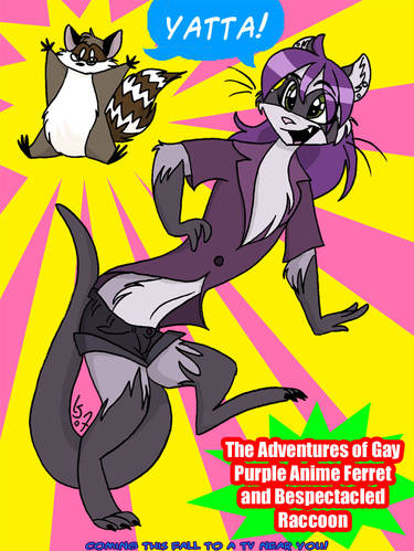 Gay Purple Anime Ferret