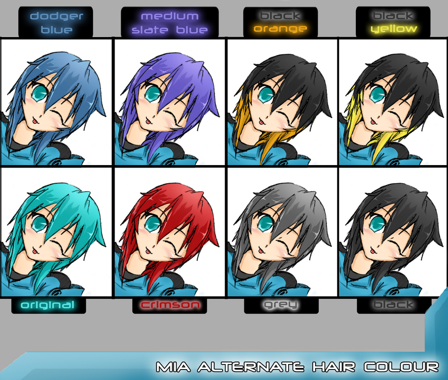 Protagonist Color Character Color Concept by enryou on DeviantArt