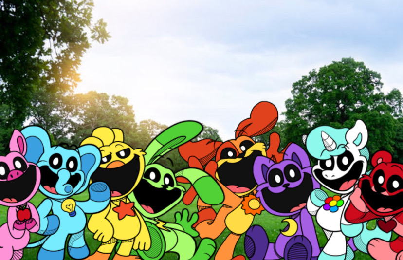 Smiling Critters Ripple Riptide the smiling critters group photo by zizzythehedgehog44 on DeviantArt