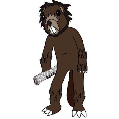 Mutated Beaver The beaver by zizzythehedgehog44 on DeviantArt