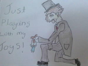 HHN puppet master and his toy