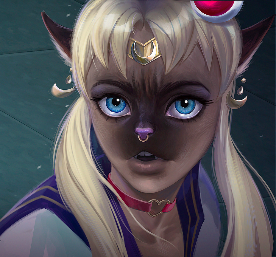 Sailormoon cat by RaudEgil on DeviantArt