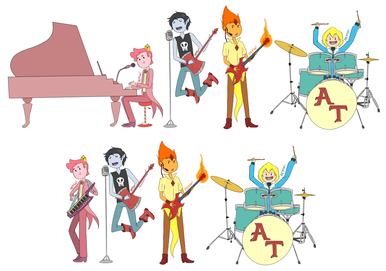 Marshall Lee and the Scream Kings