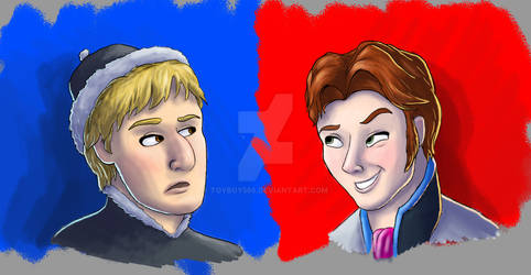 Kristoff and Hans by Toyboy566