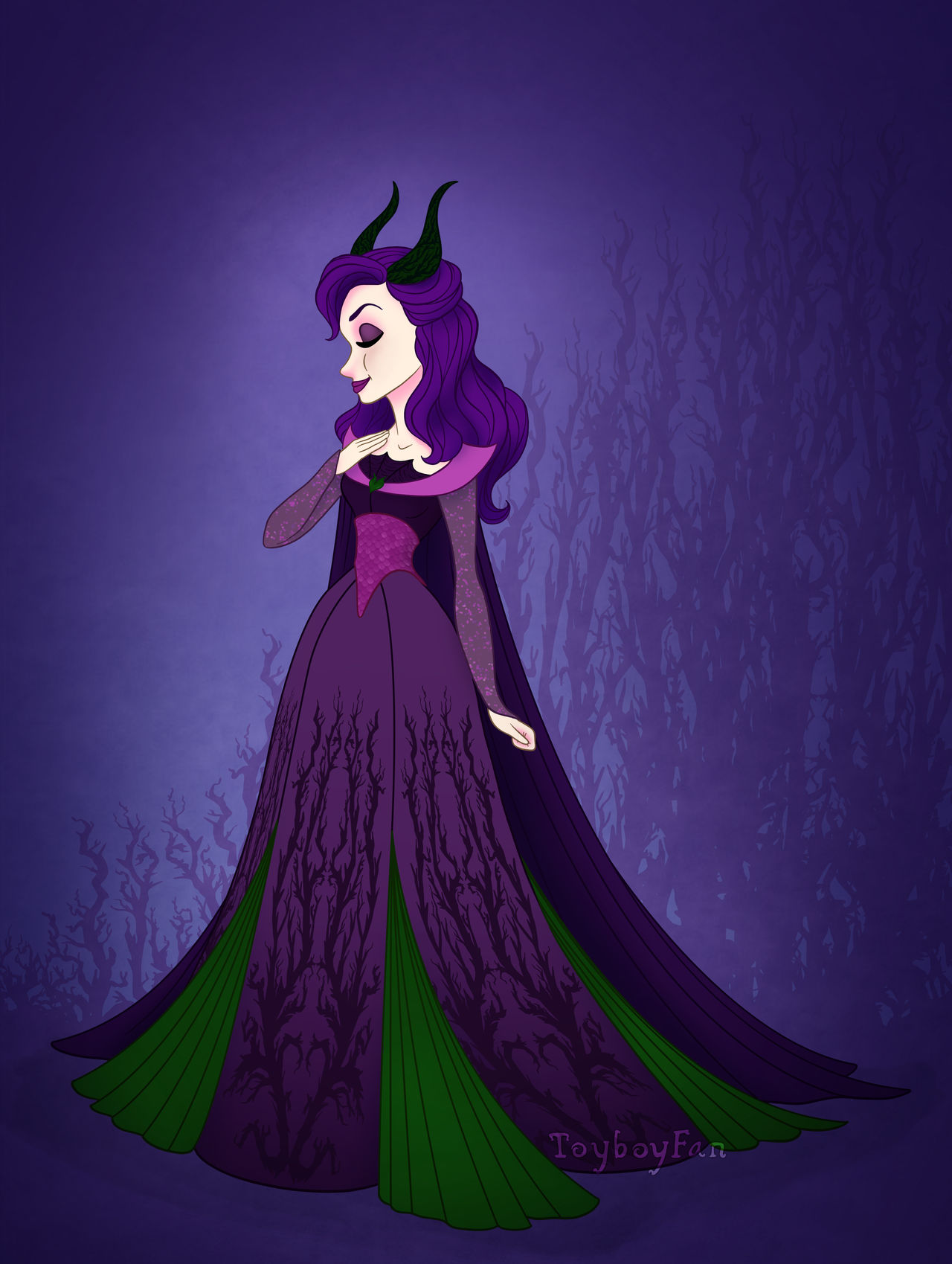 Descendants Reimagined: Mal by Toyboy566 on DeviantArt